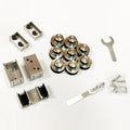 Condibe Glass Bathroom Accessories Satin Finish Wheel Accessories