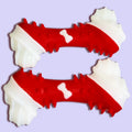 Wholesale Eco-Friendly Tpr Rubber Bone Shape Pets Toy Rubber Dog Chew Clean Teeth Toy Pet Toys and Accessories
