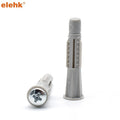 Elehk Chinese Factory Manufacturing Plastic Anchor Wall Plug With Screws Plastic Nylon Anchor