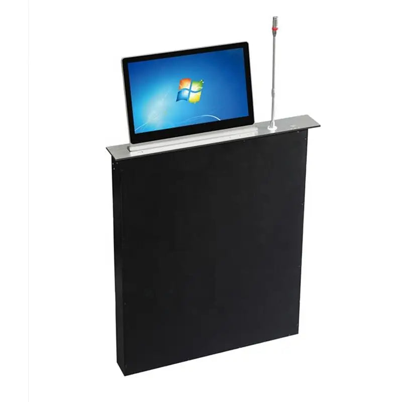 Motorized Computer Monitor Lift Icd Screen Monitor Lift Apply to Meeting Room Flip up Lcd Monitor Lift for Conference