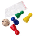 Wholesale Small Multi Ludo Halma Replacement Pieces Wooden Table Games Tokens Chess Wood Pawns for Adults