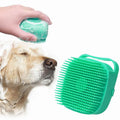 Hot Sale  Pet Hair Massaging Brush Bathing Cleaning Gentle Squeezable Soap Bubble Bathing Dog Brush