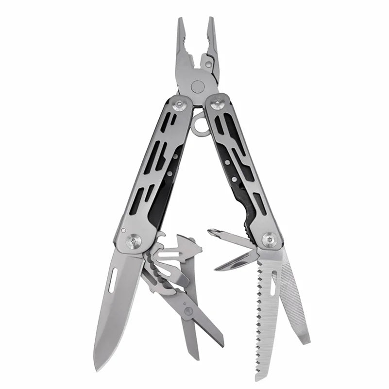 New Arrival 440 Stainless Steel Safety Lock Durable Sheath Outdoor Survival Portable Multitool Plier