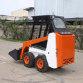 Electric Skid Steer Loaders Can Be Equipped with a Variety of Attachments Including Multi-function Buckets and Lawn Mowers