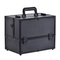 Extra Large Travel Makeup Case with Large Capacity Organizer for Beauty Cosmetics Nail Art Tattoo AccessoriesSuitcase