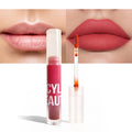 2023 Hot Sell Strawberry Semi Matte Herbal Liquid Lip Gloss Customized Manufacturers 24 Hours Water Resistance Long Lasting