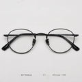 Lennon Titanium Round Glasses Men Women Handmade Ultra-Light Small Frame Retro Eyeglasses Myopia Oculos