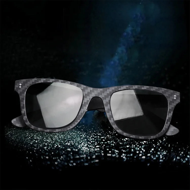 Yvan Trending Sun Glasses Fashion Mens Shade Polarized Carbon Fiber Sunglasses for Driving