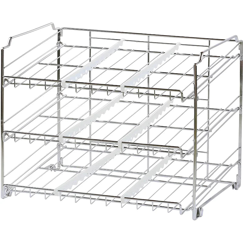 Storage Organizer Shelf Adjustable 2 Tiers Over the Sink Drainer Drying Kitchen Black Metal Dish Rack