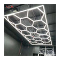 Garage Hexagrid Led Light 110v-240v Honeycomb Ceiling Lamp Garage Hexagrid Led Light 4.8x2.4m  Light Hexagon for Ceiling Lamps