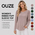 New Arrival Knitted Blouse Vintage Long Sleeve Shirt Blank Casual Women Pullover Sweater