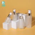 YAN Packaging Luxury Gold Pump Glass Body Lotion Toner Bottle 20ml 30ml 50ml 100ml Empty Body Cosmetic Wholesale Hot Selling