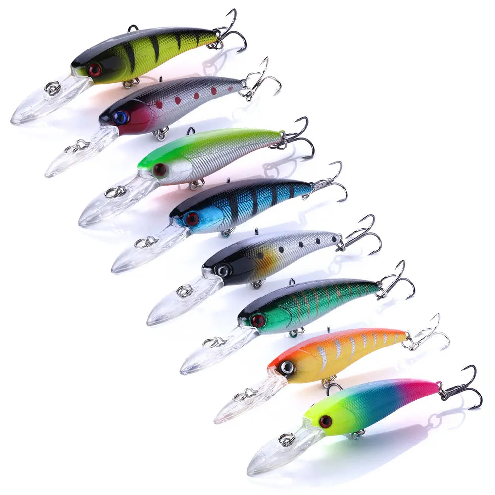 Hengjia 9CM 8.3G Wholesale Hard Fishing Bait Hard Minnow Lures Artificial Fishing Lure