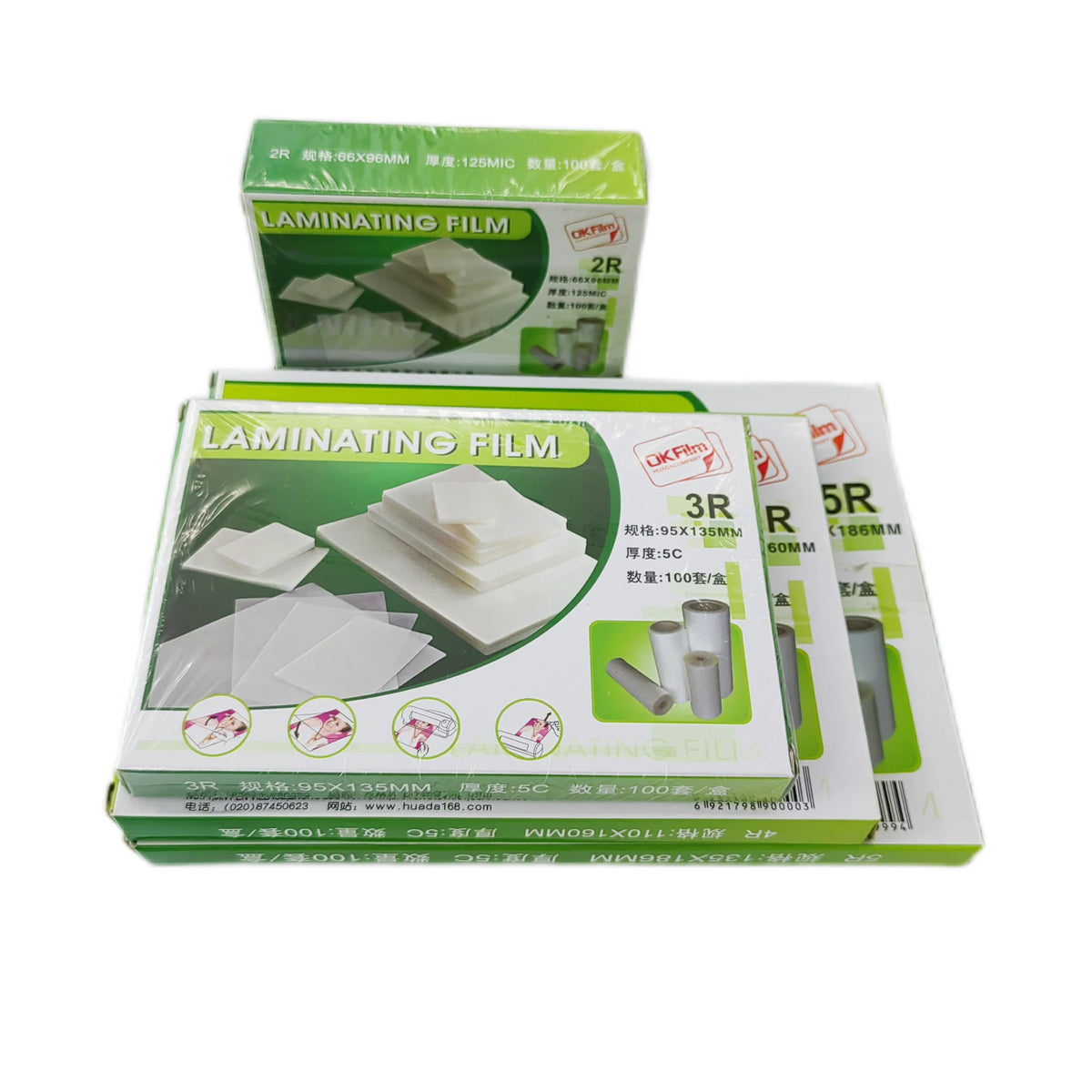 A4 A5 A3 43mic 75mic 80mic Pack High Quality Laminating Pouch Film Pet Thermal Lamination Film