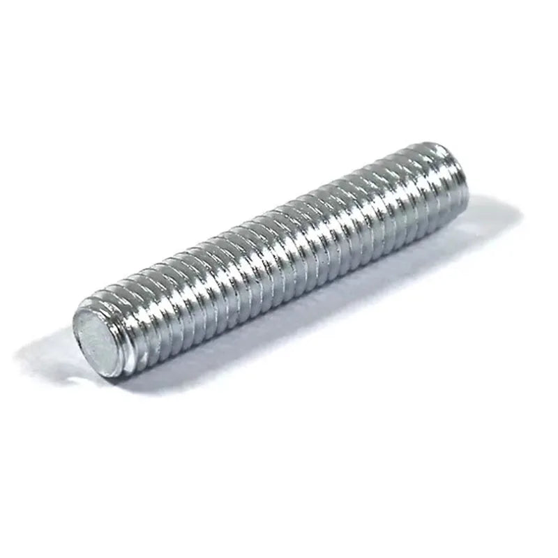 M10 Carbon Steel Grade 4.8 8.8 10.9 12.9 Yellow Blue Zinc Black Galvanized Zinc Stud Bolt DIN975