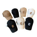 Wholesale 6 Panel Letter Logo Structured Baseball Caps Sports Women Men Embroidery Baseball Caps