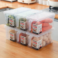 Hot Sale Plastic Storage Containers Kitchen Clear Refrigerator Box Fruit Box Egg Drawer Container
