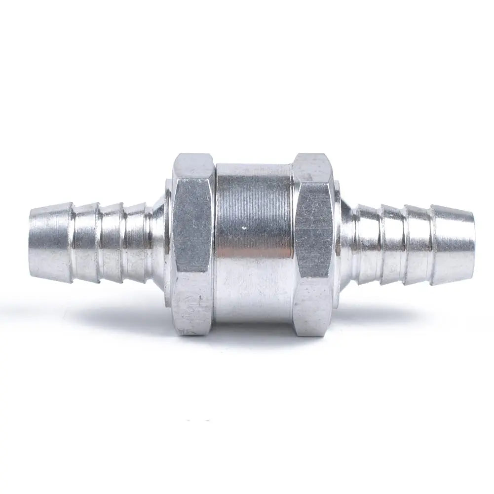 HAL-LOK HTA02 Disposable Silver Aluminium Hydraulic Stop Fuel Check Valve VITON Sealing Gas Oil Water 1/8in-3/16in Port 3-Year
