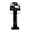 Customized Cardboard Corrugated Display Rack Makeup Counter for Lipstick and Eyelash Tier Cosmetic Product Stand