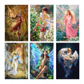 Mosaic Full Kits Drill Square/Round Portrait Canvas Painting Wholesale 5D DIY Diamond Embroidery Cross Stitch Home Decor Room