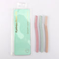 Biodegradable Make up Tool Eyebrow razor Trimmer Wheat Straw Eyebrow razor for Women