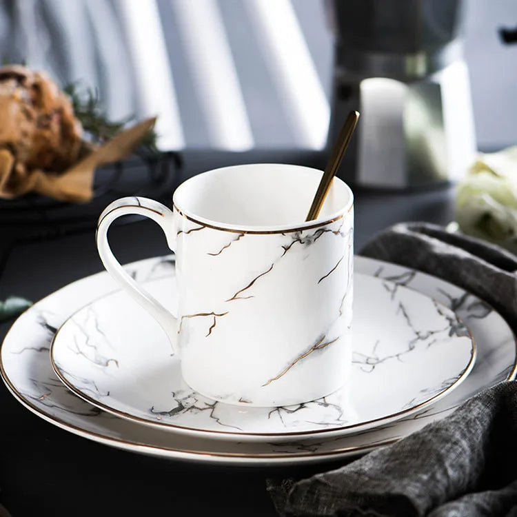 Hot Selling Contracted Plates Sets Dinnerware Modern Household Kitchenwares Kitchenware Ceramic