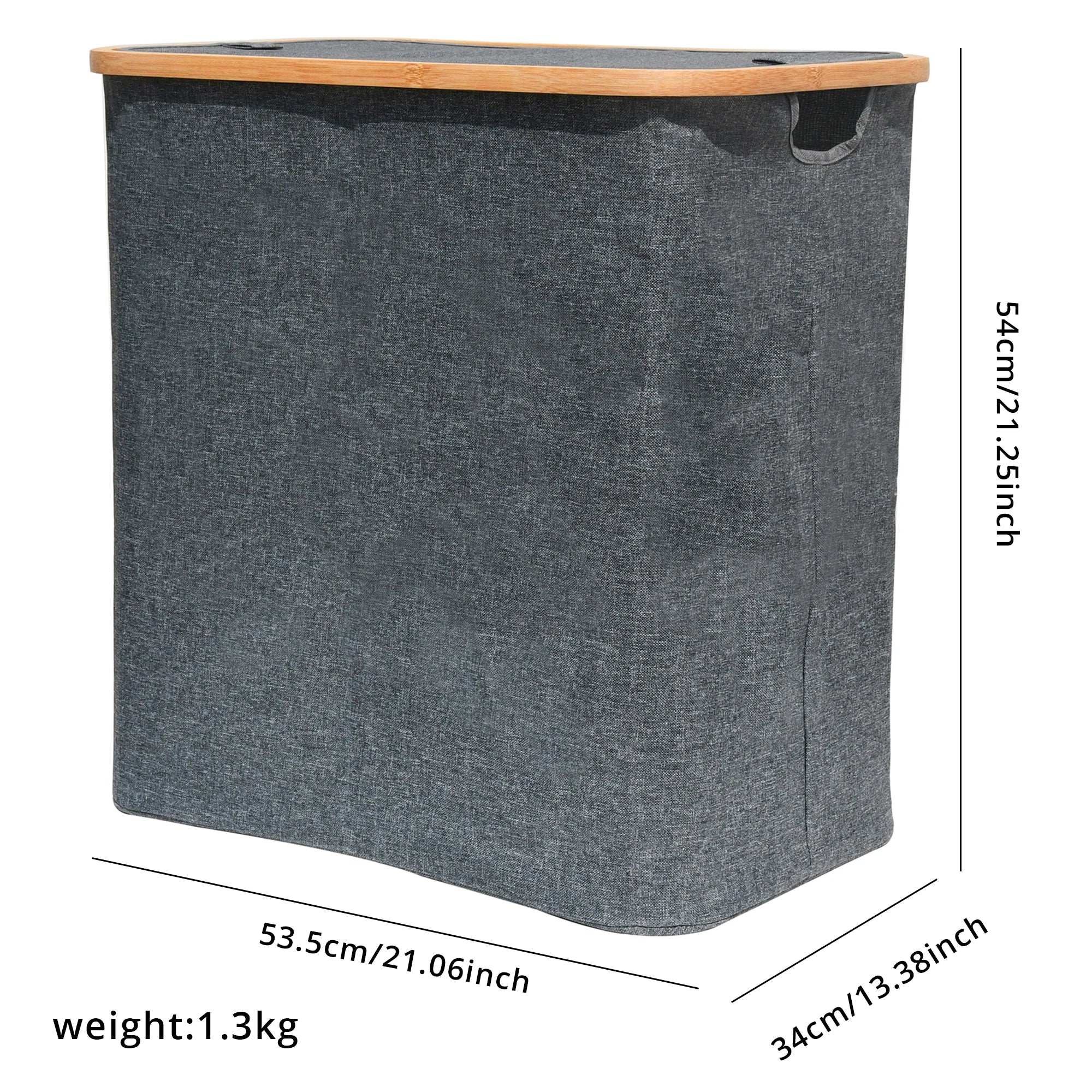 Rectangle Wholesale Bamboo Clothes Storage Basket for Bathroom Towels Blankets Toys Organizer