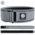 Wellshow Sport Adjustable Self-locking Weight Lifting Belt Nylon Back Support Weight Lifting Belt Gym Training Belt