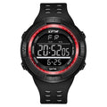 Customizable Men's Digital Sport LED Watch Luminous Alarm Feature for Outdoor Sports by Numrique