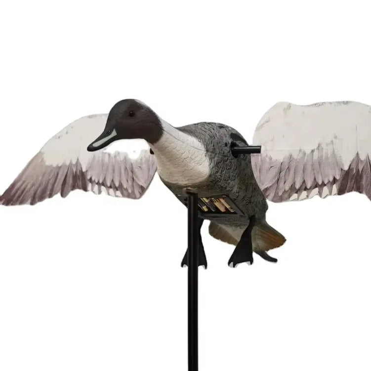 Xilei Professional Electric Decoy Kit for Duck Hunting Mallard Design with True Motion Technology