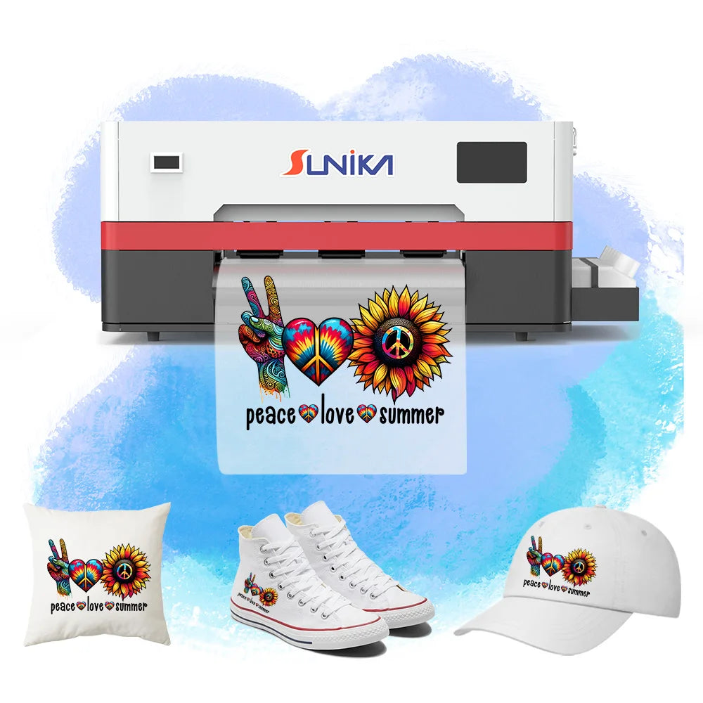 30cm 60cm DTF Printer A3 Double Heads F1080 Xp600 Dtf Printer L1800 Rolls t Shirt Printer Machine