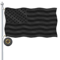 High Quality Double Sided Polyester with 2 Copper Buckles Custom Black American Flag Print Digital Technique Polyester with Bra