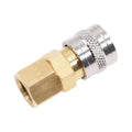 1/8NPT Brass Quick-Disconnect Coupling Adapter for Paintball Air Fill Station Tool Fittings