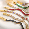 New Fashion Colors Zircoia Bracelets Bangles Luxury Women Jewelry Colors Crystal Zircon Bracelets