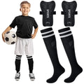 Melenlt Lightweight  Soccer Shin Guards Soccer Socks Protective Gear Soccer Equipment for Kids Adults Teenagers