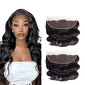 100% Brazilian Virgin Human Hair Transparent 13*4 13x6 Lace Frontal Body Wave Natural Hair Lines Ear to Ear Lace Frontal