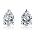 SGARIT Jewelry 1CT D Color 14K Real Gold Pear Cut Moissanite Stud Earrings Wholesale Designer Earrings for Women