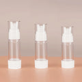 Hot Selling Pet Plastic Skin Care Press Pump Bottle Travel Sub-Bottle Packaging for Sunscreen Cream Makeup for Cosmetics Use