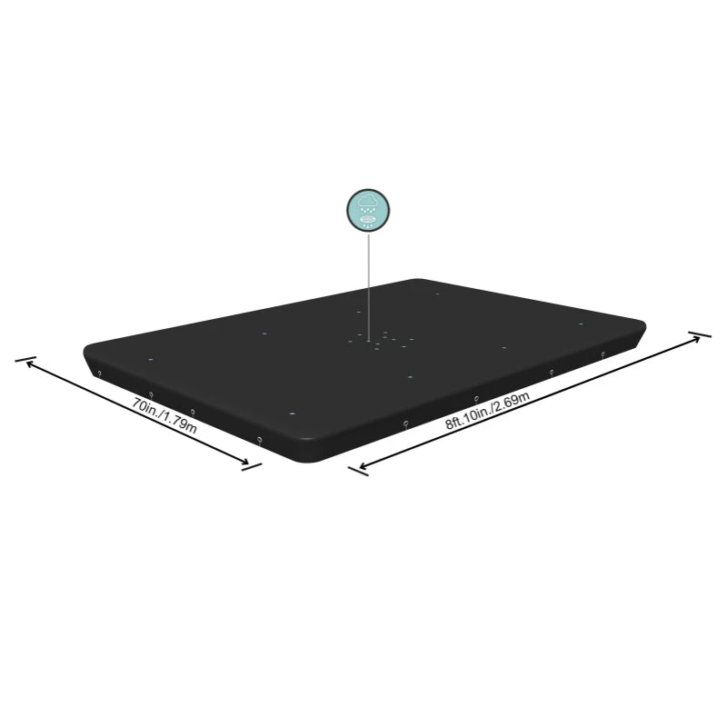 Bestway 58442/58232 Rectangle Pool Cover  2.69 m X 1.79 m /3.96m*1.85m Above Ground Pools