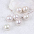 14mm White Loose Round Edison Freshwater Pearl Jewelry