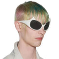 STORY XY9384 Futuristic Punk Y2K Shades Party Sunglasses Funny Demons Sunglasses Outdoor Riding Cycling Sun Glasses
