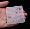 12800  Butterfly Silicone MoldMini Silicone Butterfly Resin Molds