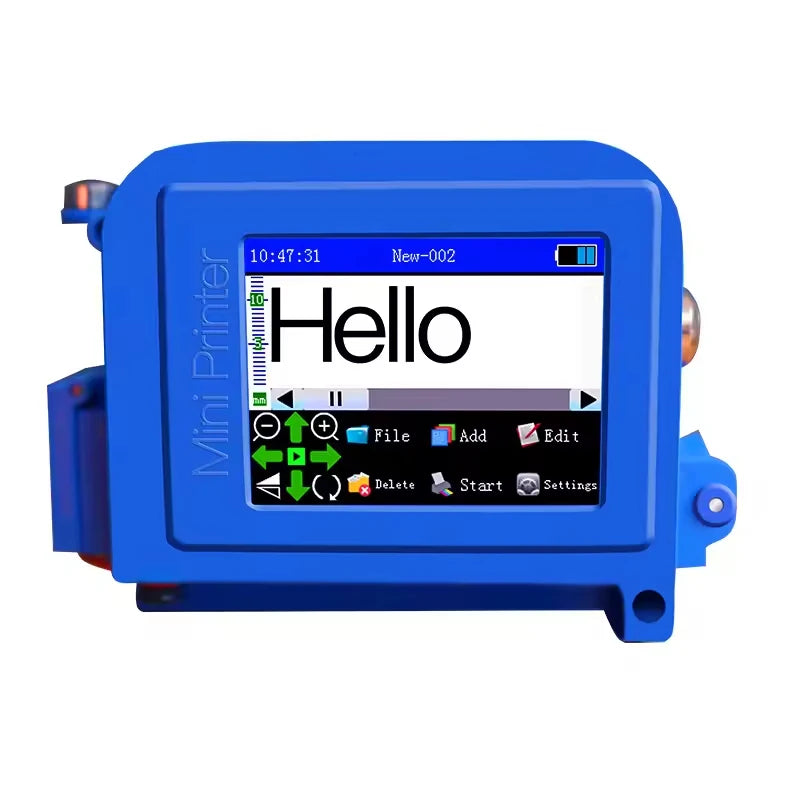 Hot Mini Thermal Inkjet Printer Portable Expire Date Inject Machine Ink Jet Hand Held Handheld Inkjet Printer