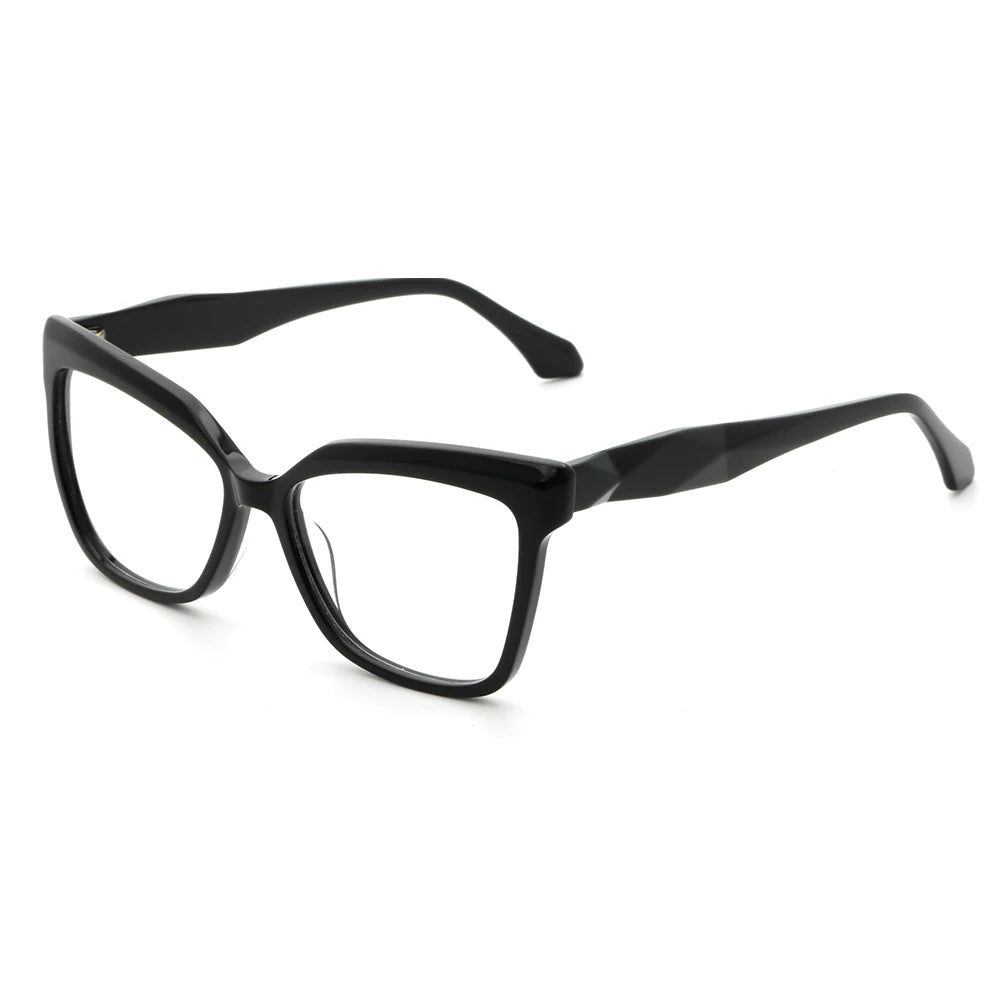 G6065 Wholesale New Stylish Cateye Acetate Eyeglass Optical Frames for Women