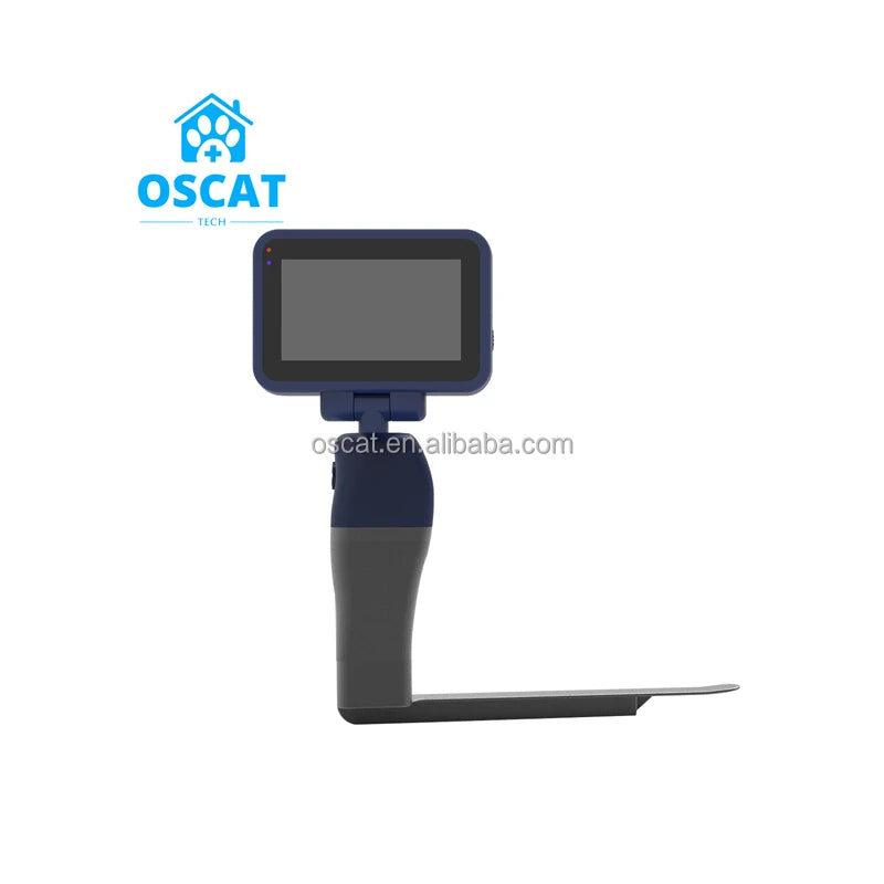OSCAT  Reusable Video Laryngoscope Veterinary Equipment Device Dog Cat Pet Use with Multi-language