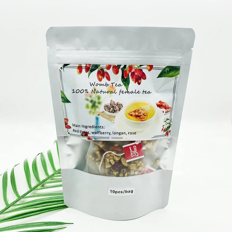 OEM Organic Yoni Detox Tea Warm Womb Uterus Tea for Woman Period Time
