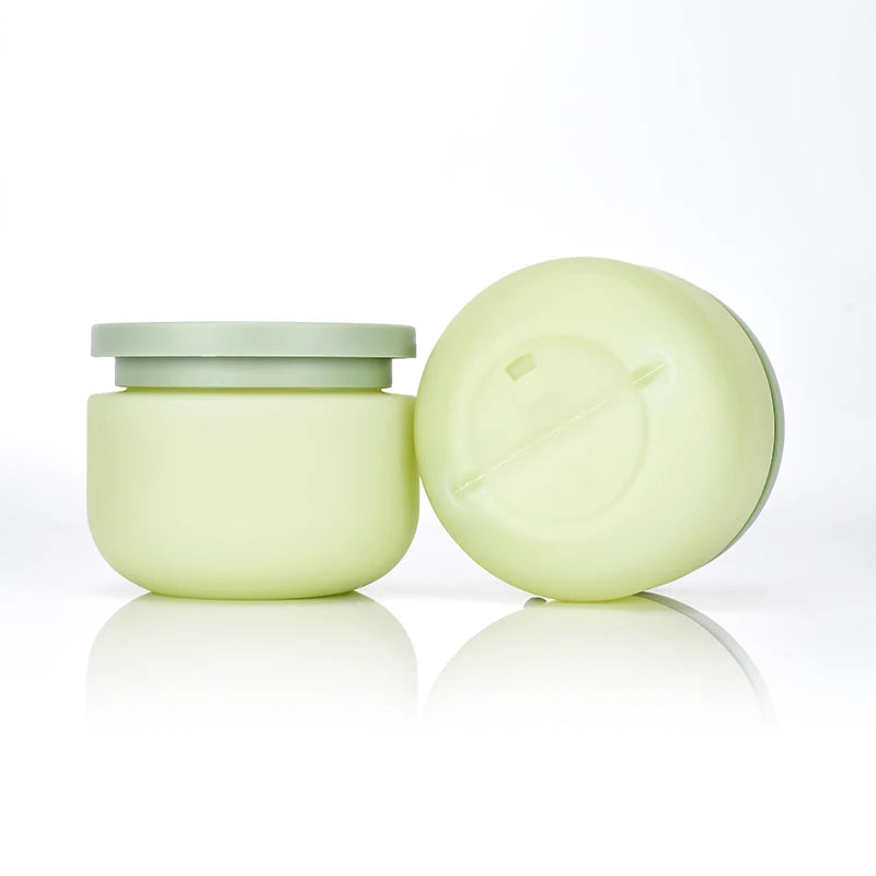 Luxury Empty Stock Cosmetic Jar 8oz Green Cosmetic Jar for Cream Packaging Containers