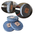 Customizable OEM Support 6 Inch Denim Wheel Medium Hardness 25mm Thickness for Cleaning and Polishing-Abrasive Tools