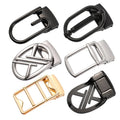 LQbelt Fashion Letter Design Men's Plate Hole Buckles Alloy Pin Punch Buckle for Belt With Holes Wholesale Factory Custom Logo