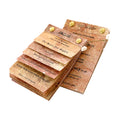25pcs/pack Material Paper Book Flower Letter Style Special Paper Text Strip Can Be Torn Notebook DIY Decorative Base 6 Models